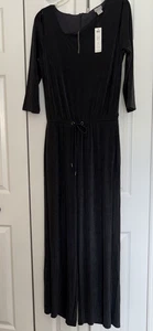 Neu mit Etikett ~ 159 $ ~ Chico’s Travelers Schulterausschnitt Overall dehnbare Taschen Größe 0/SM - Bild 1 von 13