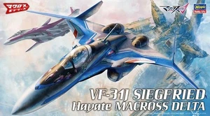 Hasegawa 65729 1/72 Scale VF-31J Siegfried Hayate Custom Macross Delta Model Kit - Picture 1 of 1