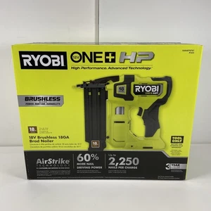 Ryobi One + P322 HP 18 V bürstenlos 18 GA Brad Nagler nur Werkzeug - Bild 1 von 4