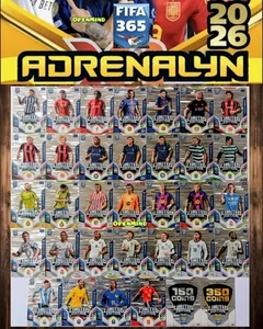 Panini Fifa 365 2026 Set 34 Limited Edition Karten Adrenalyn XL  - Bild 1 von 1