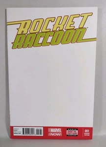 Rocket Raccoon #1 (2014) Marvel Blank Sketch Cover Comic Variant VF - Picture 1 of 6
