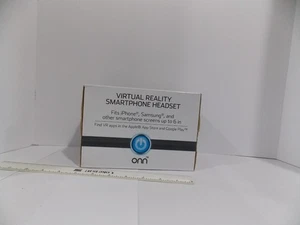 ONN Virtual Reality Smartphone Headset passend für iPhone Samsung bis 6" VR Brille - Bild 1 von 6