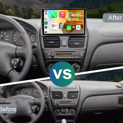4+64 GB Android 13 para Nissan Sentra 2000-2006 radio de coche estéreo navegación Wifi Carplay Foto 1 de 4
