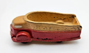 Vintage 1930s Sun Rubber Co. Streamlined Rubber Truck 4.5" 2 Tone - Picture 1 of 5