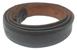 Marca Desperado con cinturón marrón de cuero de avestruz para hombre / talla 48 / hecho en EE. UU. - Imagen 1 de 11