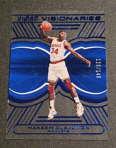 2015-16 Clear Vision #8 Hakeem Olajuwon BLUE SP /149 Parallel #/149 - Picture 1 of 7