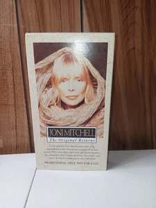 Joni Mitchell The Original Returns VHS RARE Promo Video Tape Geffen - Picture 1 of 4
