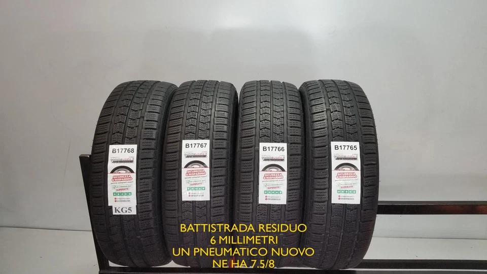 GOMME USATE  TERMICHE 195/60R16C 99T NEXEN WINGUARD WT1 PNEUMATICI B17768 - Bild 1 von 1