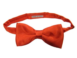 Pajarita ajustable roja satinada - Imagen 1 de 1