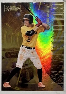 Skybox Metal Universe Champions Gold Universe 2023 Jackson Holliday Rookie #GU8 - Imagen 1 de 7