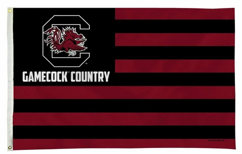 South Carolina Gamecocks Flag Banner 3x5 Country Design Premium University of Cover