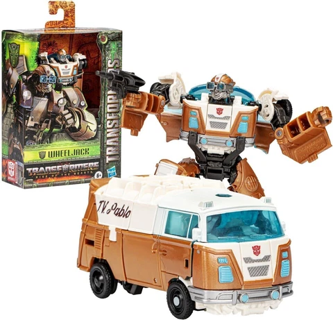 New Transformers Movie 7 Rise Of The Beasts Deluxe Wheeljack Figure Toys Gifts Cover