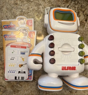 Playskool Alphie Talking Electronic Educational Robot with Extra Cards - Image 1 of 4