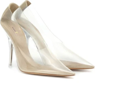 NUEVO EN CAJA $760 YEEZY TEMPORADA 7 BOMBAS TRANSPARENTES BOMBA DE PVC TEMPORADA TALLA US 5 IT 35 Foto 1 de 4