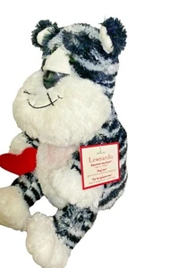 Valentine Hallmark Leonard Talking Moving Fuzzy Lion NUEVO CON ETIQUETAS PROBADO VER NOTAS - Imagen 1 de 10