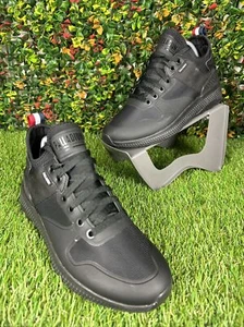 8 Palladium AX EON AR Amphibia Star Black Sneakers Shoes 95989-010 Womens 8 EUC - Picture 1 of 11