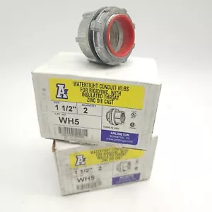 4 Stck. 1-1/2 Zoll Starre wasserdichte Rohrnabe isolierte Kehle Arlington WH5 - Bild 1 von 5