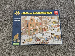 Jumbo Jan van Haasteren Straßenleben 1000-teiliges Puzzle BRANDNEU VERSIEGELT - Bild 1 von 4