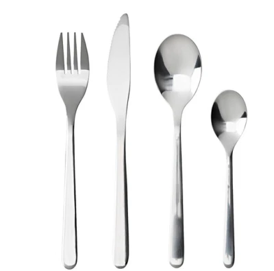 Förnuft IKEA Besteck 24 Teilig aus edelstahl (Löffel, Gabel, Messer) - Bild 1 von 2