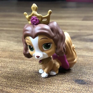 Disney Palazzo delle Principesse Animali 1,5" Mini Figura Giocattolo Cane Bianco Marrone - Foto 1 di 14