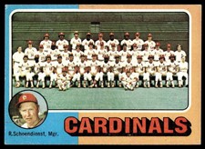 1975 Topps Baseball St. Louis Cardinals - Red Schoendienst 246