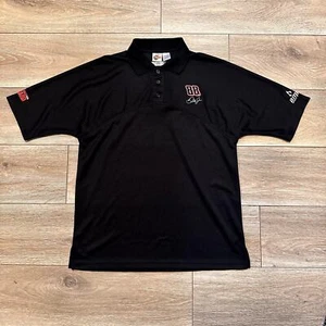 Dale Earnhardt Jr Medium Black Polo NASCAR Racing Winners Circle Racing 88 - Picture 1 of 9