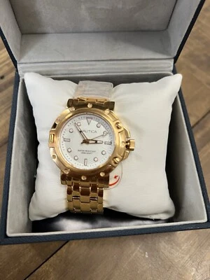 New NAUTICA NST 800 Women's Watch Yellow Gold 🌸🌟🌸🌟✨🌸✨🌸⭐️💫 - image 1 of 4