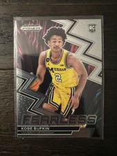 2023-24 PRIZM DRAFT PICKS KOBE BUFKIN RC FEARLESS - HAWKS