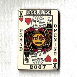 Hard Rock Cafe Biloxi ☆ 2007 🏛️ Grand Opening ✂️ King of Hearts (#38618) 🌞 - Picture 1 of 3