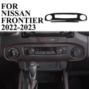 Carbon Style Central Control A/C Adjust Panel Cover Trim For Nissan Frontier - Picture 1 of 8