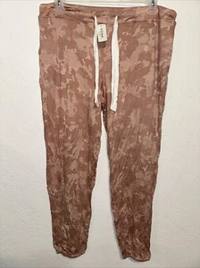 Soma Weekend SOMAWKND Sunday Lounge Bottoms Size Large Abstract Camo Large L B5 - Picture 1 of 14