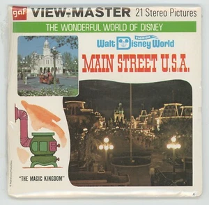 Walt Disney World Main Street USA GAF View-Master Packet A-947 Sealed Mint New - Picture 1 of 2