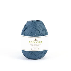 Rafia Eco Vita Rafia 50g Punto Ganchillo de Tejer Macrame Coloridos 07 Azul - Imagen 1 de 2