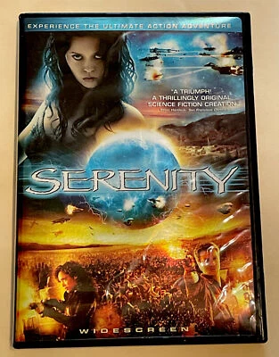 SERENITY (2005) DVD Nathan Fillion, Gina Torres - Sci-Fi Adventure Action - Image 1 of 3