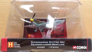 CORGI AA31905 SUPERMARINE SPITFIRE MKI SQUADRON LEADER BRIAN LANE 1/72 SCALE - Picture 1 of 4