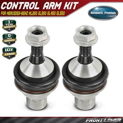 2x Rótula inferior delantera para Mercedes-Benz GL350 GL450 GL550 GL63 AMG 2013-2016 Foto 1 de 4