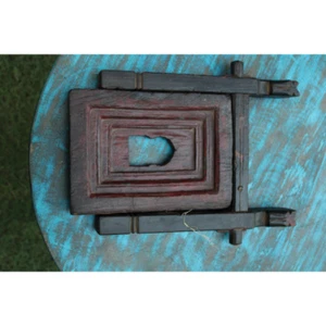 Indian Antique Design Old Wood Picture Photo Frame Handmade Carved photo Frame - Picture 1 of 5
