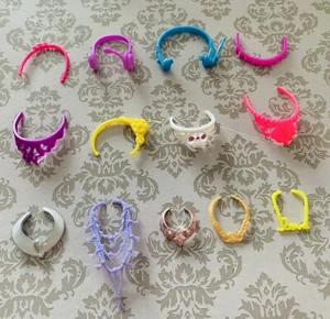 Barbie Steffi Zubehör Konvolut Restposten Diadem Prinzessin Kronen Schmuck #374B - Bild 1 von 1