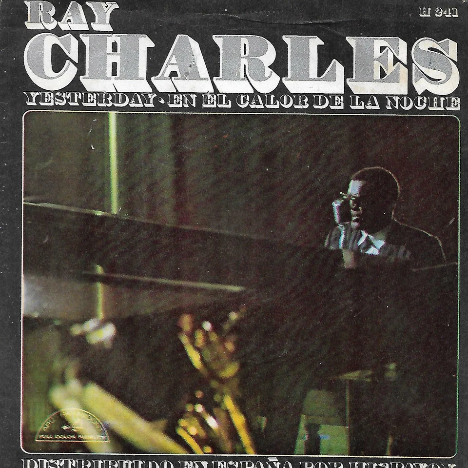 RAY  CHARLES 7"PS Spain 1967 Yesterday - Image 1 of 1