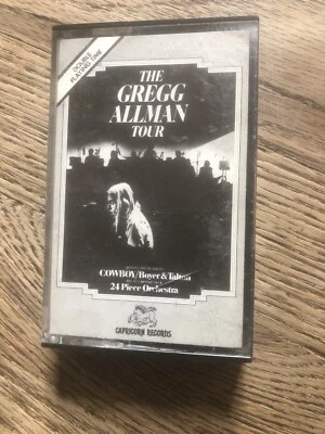 The Gregg Allman Tour Cassette Tape Gregg Allman Live Rock Concert RARE - Image 1 of 4
