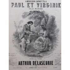 Delaseurie Arthur Paul & Virginia Piano ca1850