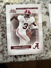 2023 BOWMAN U ALABAMA CRIMSON TIDE FOOTBALL CARD TERRION ARNOLD #34
