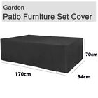 Waterproof Garden Furniture Cover Table Cube Heavy Duty For Outdoor Rattan Patio