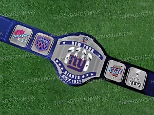 Cinturón de campeonato por equipos de los New York Giants campeones mundiales de la NFL 2 mm latón - Imagen 1 de 1