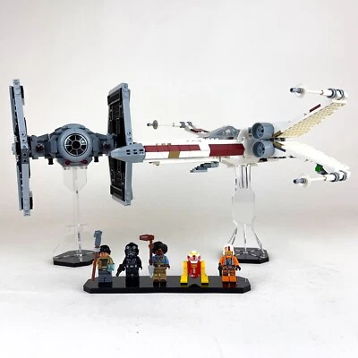 Display Stand for LEGO® 75383 Star Wars™ TIE Fighter & X-Wing Mash-up - Image 1 of 4