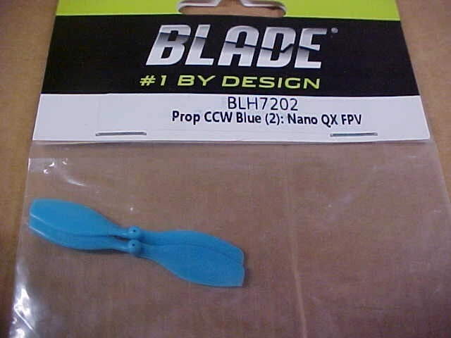 BLADE QUADCOPTER PART - BLH7202 - PROP, CCW BLUE: NANO QX FPV (NEW) - Image 1 of 1
