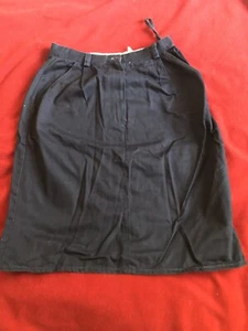 C&A ClockHouse Navy Short Cotton Skirt Size 14 - Picture 1 of 5