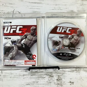 UFC Undisputed 3 Konami Sony PlayStation 3 PS3 BLJM60450 Used Video Games Japan - Picture 1 of 11