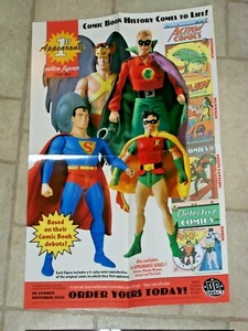 1st Appearance Series 2 Action Figures Promo Poster 11" x 17" DC Direct 2004 - Picture 1 of 3