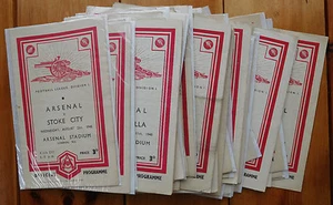 Arsenal home programmes 1948/49 - Select from the dropdown menu - Picture 1 of 1